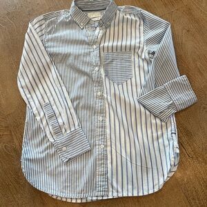 J. Crew Striped Button Down Shirt